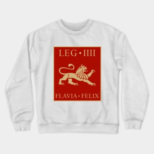 Standard of Legio IV Flavia Felix - Imperial Roman Army Crewneck Sweatshirt